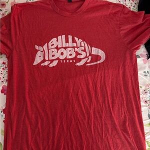 Red Billy Bob's Texas T-Shirt